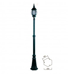 Светильник уличный ArteLamp A1047PA-1BG