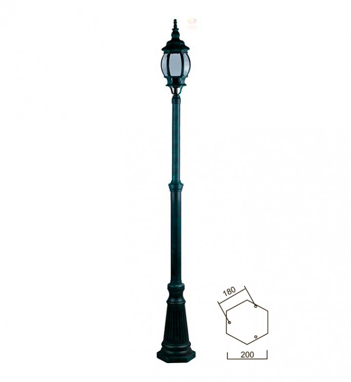 Светильник уличный ArteLamp A1047PA-1BG