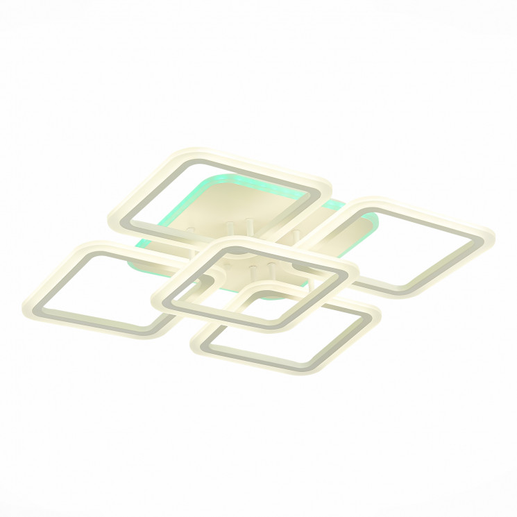 Светильник потолочный Белый/Белый LED 1*140W RGB 10W 3000-6000K QUTRO          SLE200452-05RGB
