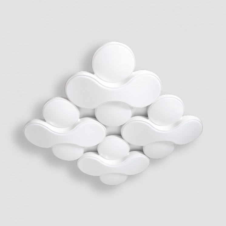 Управляемый светодиодный светильник Ambrella light ORBITAL GRANULE FG1066/4 WH 208W D720*720