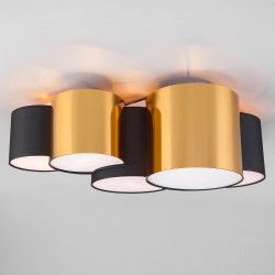 Потолочный светильник TK Lighting 3447 Mona Black / Gold