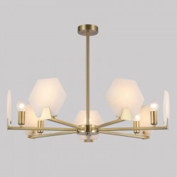 Потолочный светильник Eurosvet 60158/7 латунь Marble