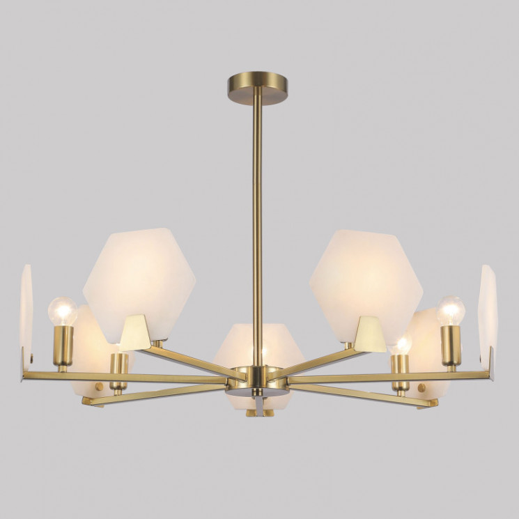 Потолочный светильник Eurosvet 60158/7 латунь Marble