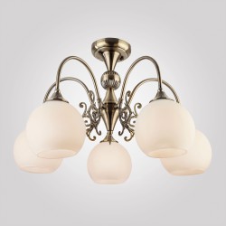 Подвесной светильник  Eurosvet Aria 60052/5 античная бронза