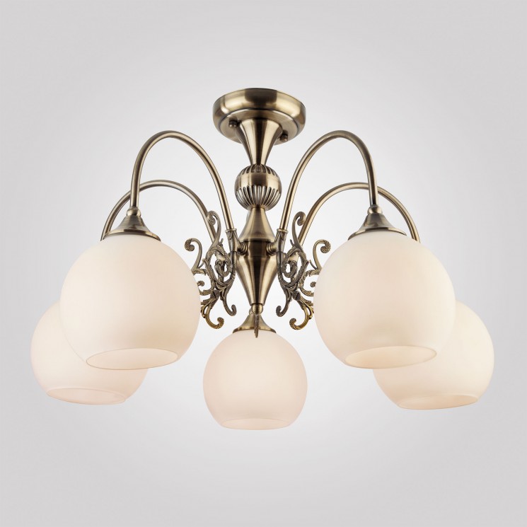 Подвесной светильник  Eurosvet Aria 60052/5 античная бронза