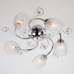 Потолочный светильник  Eurosvet Roksana 9677/5 хром