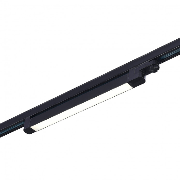 Магнитный трековый светильник трехфазный ST Luce Черный LED 1*10W 4000K 800Lm Ra>90 120° IP20 L280xW33xH82 165-265V ST663.446.10 TRACE