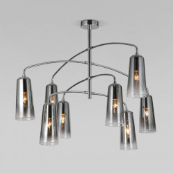 Люстра на штанге Eurosvet 70137/8 хром Omber