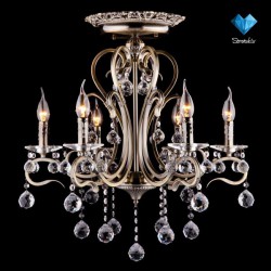 Люстра Eurosvet 12505/6 античная бронза