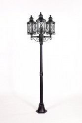 Уличный фонарный столб YAOHUALUX 84808B/02 Bl LUCERNA