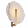Светильник настенный ST-Luce латунь/алебастр LED 1*5W 3000K SL1195.301.01 MONTRE