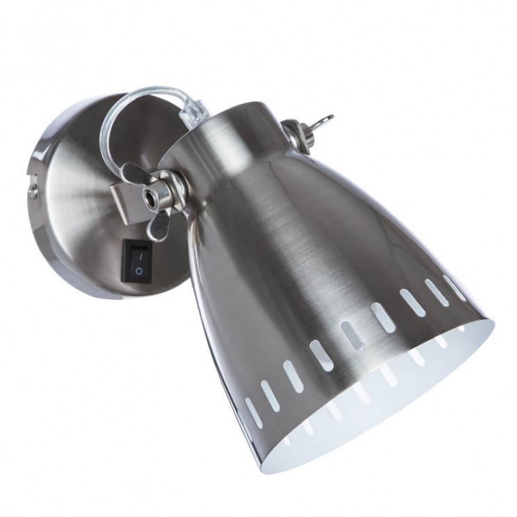 Светильник настенный Arte lamp LUNED A2214AP-1SS