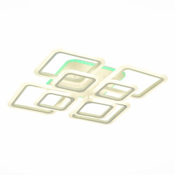 Светильник потолочный Белый/Белый LED 1*176W RGB 10W 3000-6000K QUTRO          SLE200452-08RGB