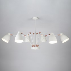 Подвесной светильник Eurosvet 70084/6 белый Loft
