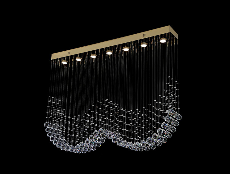 Люстра Newport 8407/PL gold CATRIN