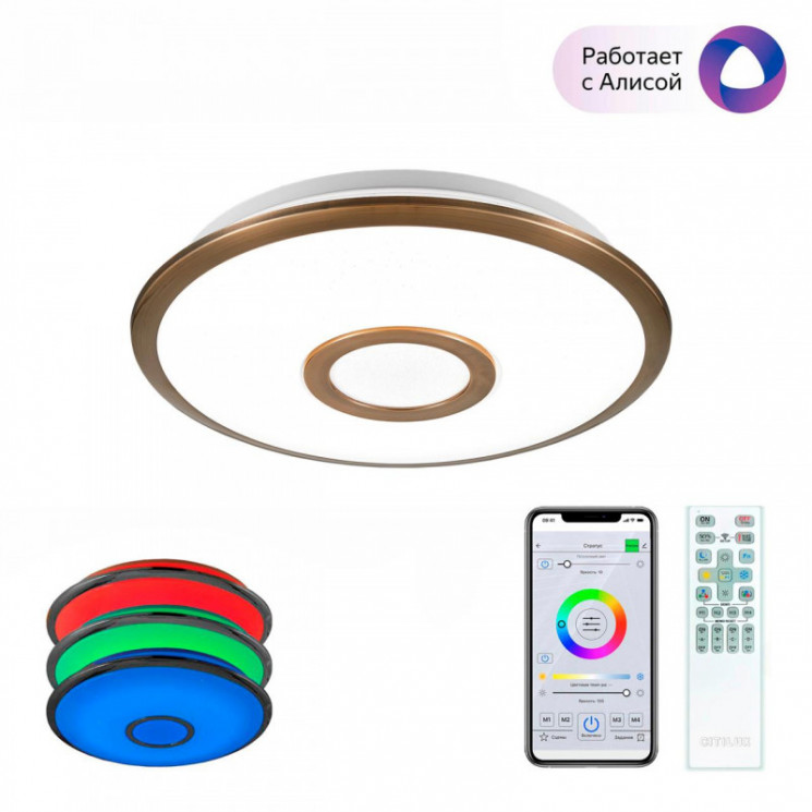 Накладной светильник Citilux CL703A13G Старлайт Смарт