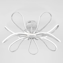 Потолочный светильник  Eurosvet Nerina 90134/12 белый с серебром