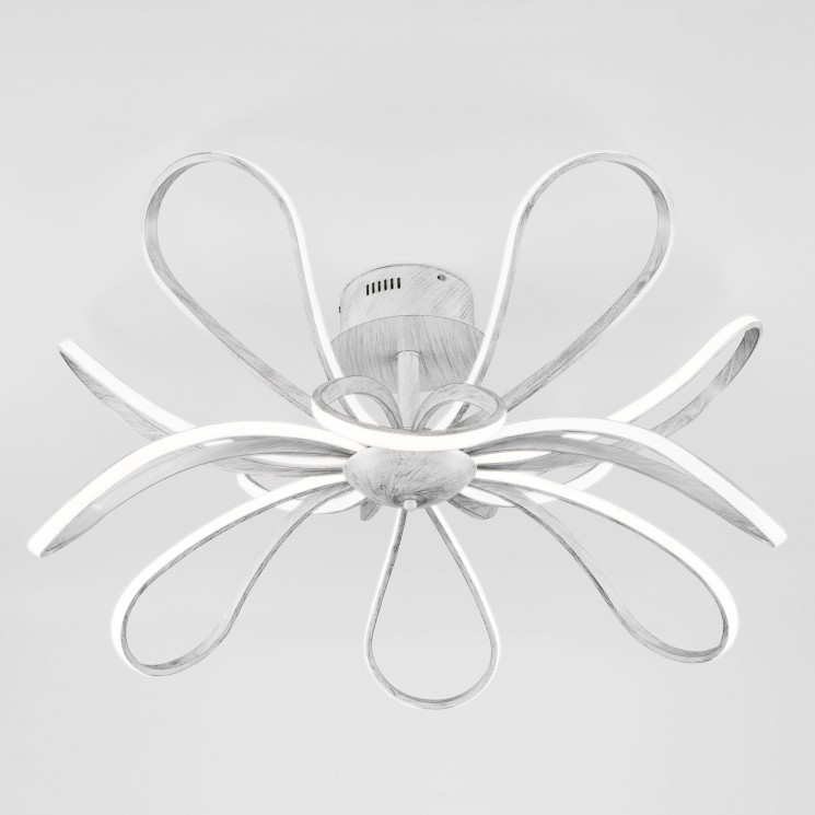 Потолочный светильник  Eurosvet Nerina 90134/12 белый с серебром