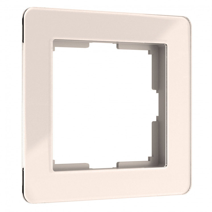 Рамка на 1 пост Acrylic айвори W0012743 Werkel