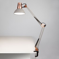 Настольный светильник  Eurosvet Worker 01021/1 серый