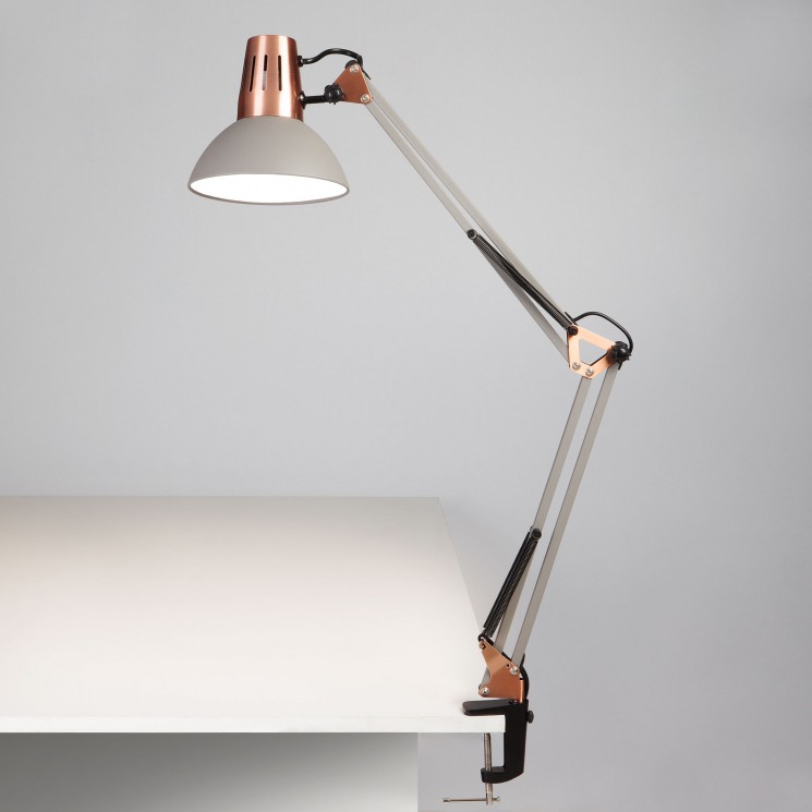 Настольный светильник  Eurosvet Worker 01021/1 серый