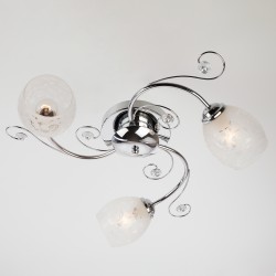 Потолочный светильник  Eurosvet Roksana 9677/3 хром