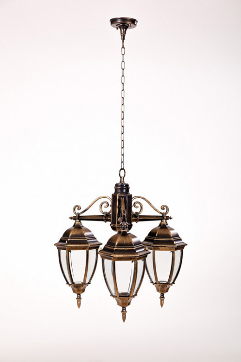 Подвесной уличный светильник YAOHUALUX 91270S/3/02 Gb ARSENAL S