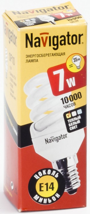 Лампа Navigator 94 095 NCL-SF10-07-827-E14