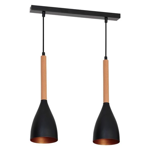 Подвес Luminex MUZA BLACK/GOLD 9113