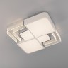 Потолочный светодиодный светильник Eurosvet Target 90182/1 белый/серебро