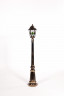 Уличный фонарный столб YAOHUALUX 79811lg Gb PETERSBURG lead GLASS