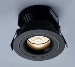 Светильник встраиваемый ITALLINE IT02-008 black