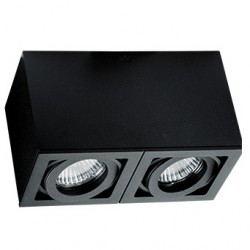 Светильник накладной ITALLINE OX 13B black