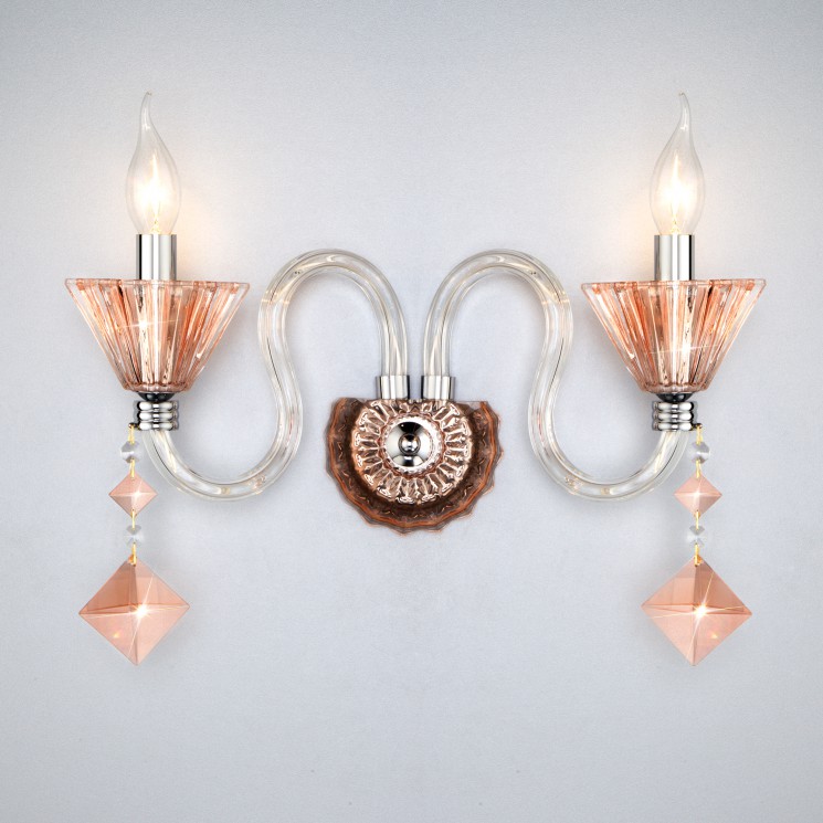 Классическое хрустальное бра Bogate's Lorita 311/2 Strotskis