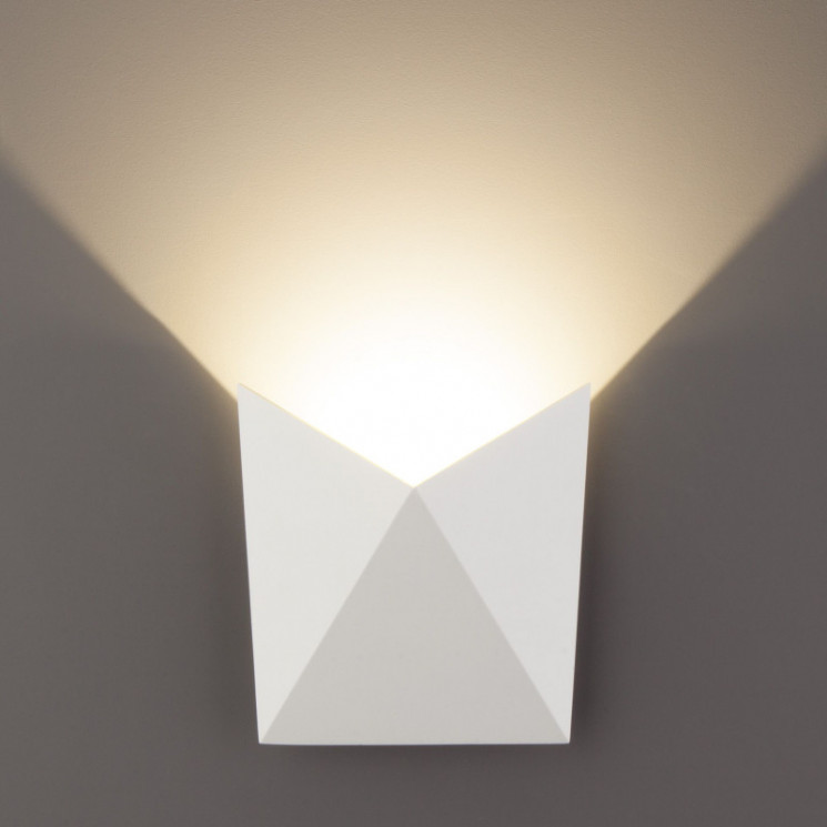 Светильник настенный Elektrostandard 1517 TECHNO LED BATTERFLY белый Techno