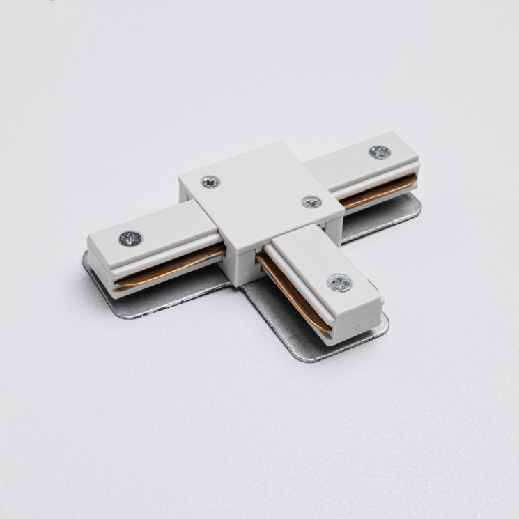 Т-коннектор для однофазного трекового шинопровода MKA-003-1 Белый Mikami Basic