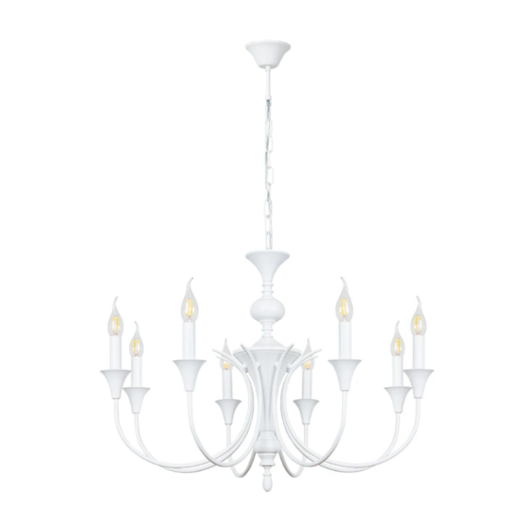 Подвесная люстра Arte Lamp COLLINETTA A4094LM-8WH