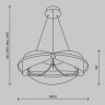 Подвесной светильник Maytoni MOD283PL-L65BS3K Plons