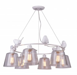 Светильник подвесной Arte lamp PASSERO A4289LM-6WH