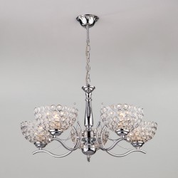 Подвесной светильник Eurosvet 30119/5 хром Mirage