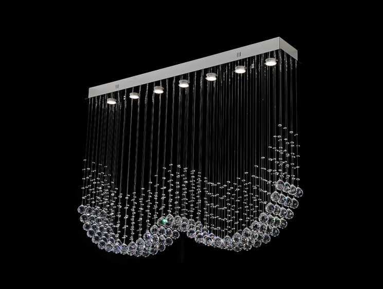 Люстра Newport 8407/PL chrome CATRIN