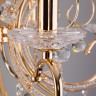 Подвесной светильник  Eurosvet Collana 10096/8 золото/прозрачный хрусталь Strotskis