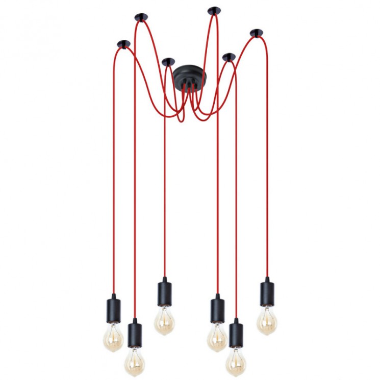 Подвесная люстра ARTE Lamp A4322SP-6RD BENDER
