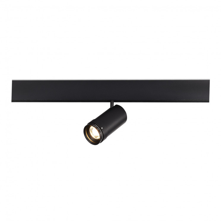 Магнитный трековый светильник SKYLINE 48 ST Luce  ZOOM Черный LED 1*12W 3000K Lm Ra90 10-55° IP20 D50xH160   ST357.436.12