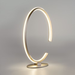 Настольный светодиодный светильник Eurosvet Gap 80414/1 сатин-никель