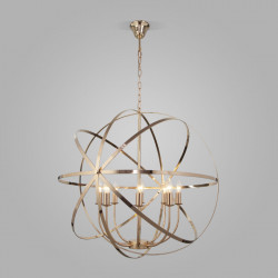 Подвесная люстра Eurosvet 60139/8 золото SANTI