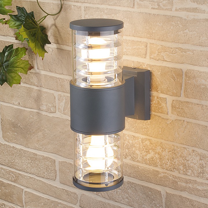 Настенный уличный светильник Techno 1407 cерый