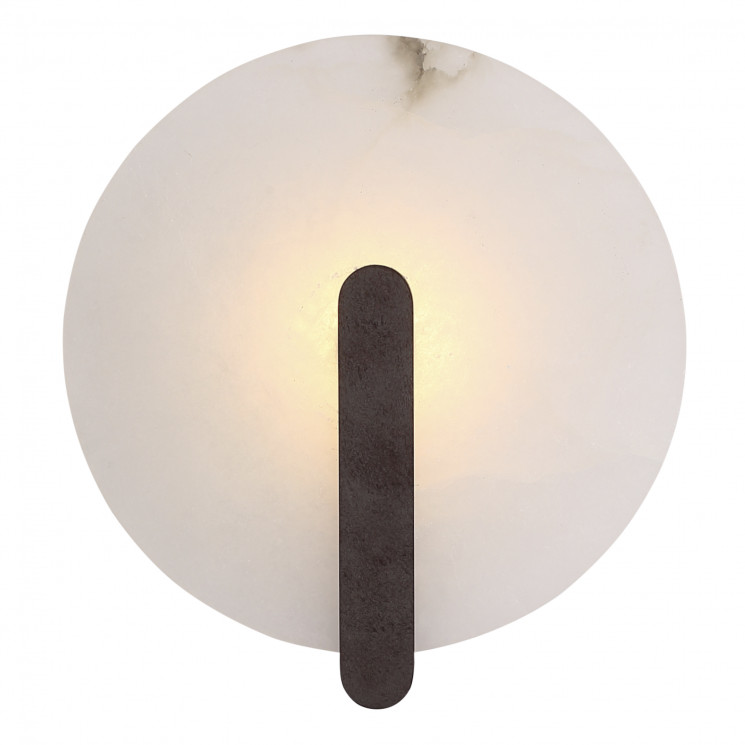 Светильник настенный ST-Luce патинированный металл/алебастр LED 1*5W 3000K SL1195.701.01 MONTRE