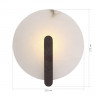 Светильник настенный ST-Luce патинированный металл/алебастр LED 1*5W 3000K SL1195.701.01 MONTRE