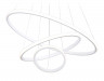 Подвесной светодиодный светильник Ambrella light FL40818/3 WH белый 4200K 56W D200/400/600*1300